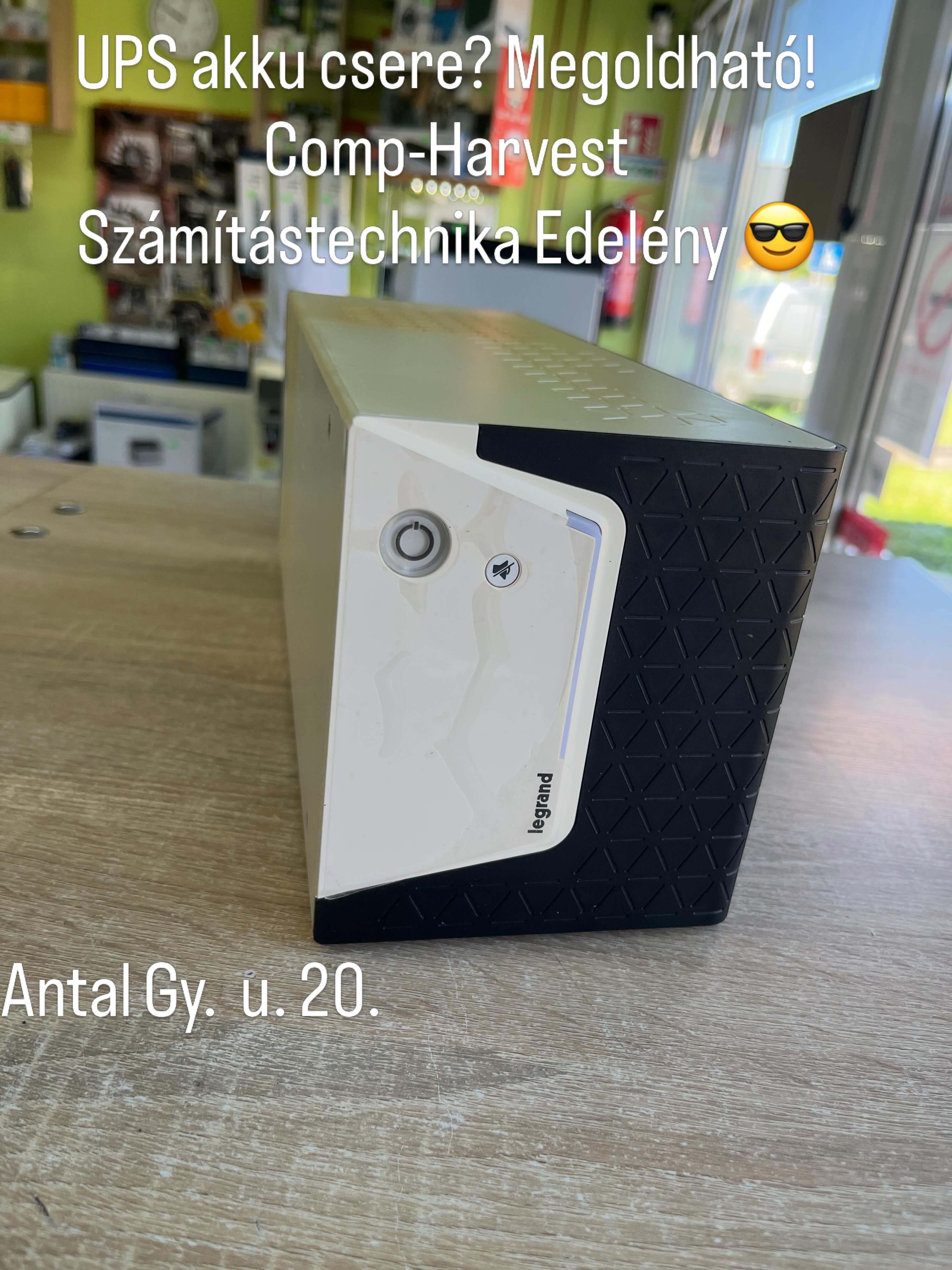 UPS akkumulátor csere